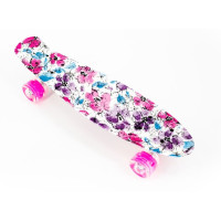 Пеніборд Penny Board Print Flowers Маки (1427061371)