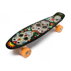 Пенніборд Maraton Alfa Череп (PMR0045BK)