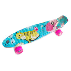 Пеніборд Penny 22 PR41 print Aqua LED (PG011a)