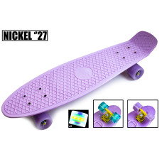 Пеніборд Penny Nickel Однотонний матовий бузковий (1552807847)