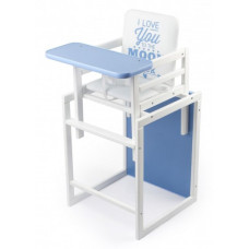 Стілець для годування Ommi Color блакитний (ST-289 BL)