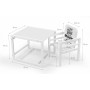 Стілець для годування Ommi Color блакитний (ST-289 BL)