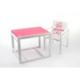 Стілець для годування Ommi Color малиновий (ST-288ML)