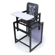 Стілець для годування Ommi Graphite лаванда (SN-G290VL)