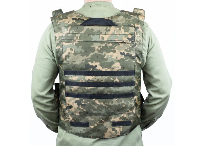 Розвантажувальний жилет плитоноска Cordura1000D піксельний (RZ3PX)