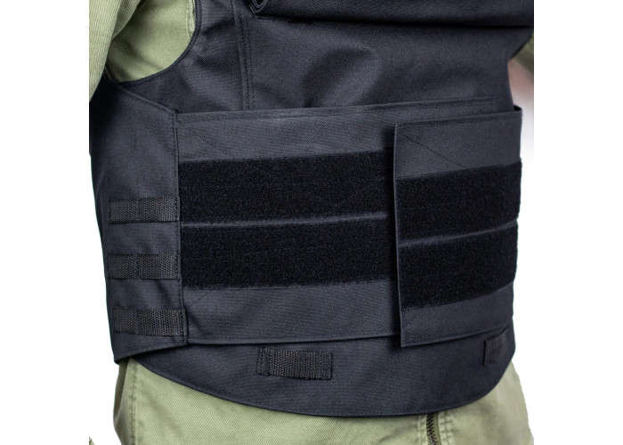 Розвантажувальний жилет плитоноска Oxford чорний (RZ3BL)