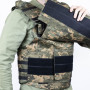 Розвантажувальний жилет плитоноска Cordura1000D піксельний (RZ3PX)