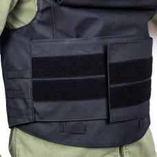 Розвантажувальний жилет плитоноска Oxford чорний (RZ3BL)