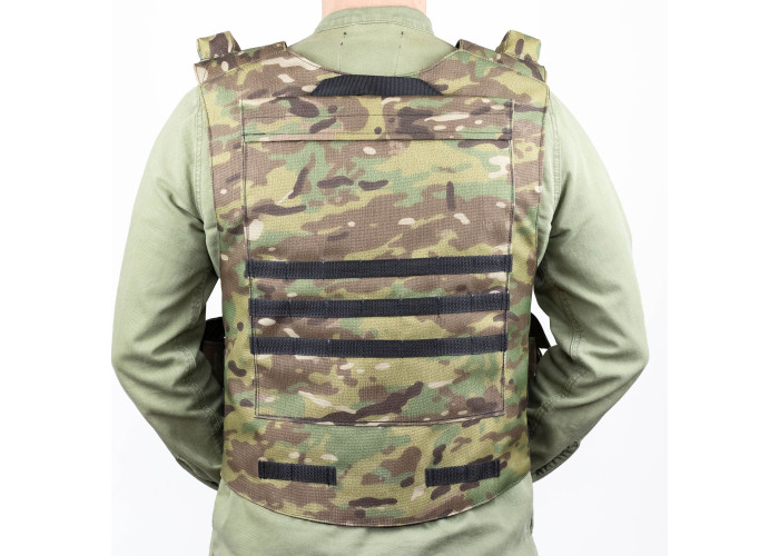 Розвантажувальний жилет плитоноска Cordura1000D мультикам (RZ3MC)
