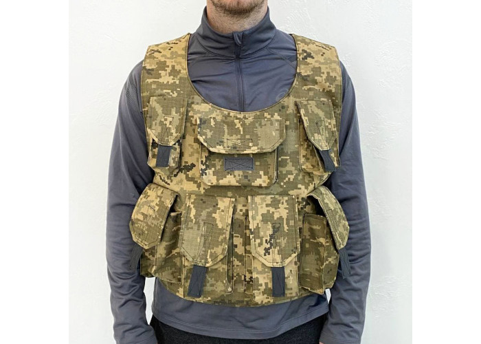 Розвантажувальний жилет тактичний піксельний (RZ2PX)