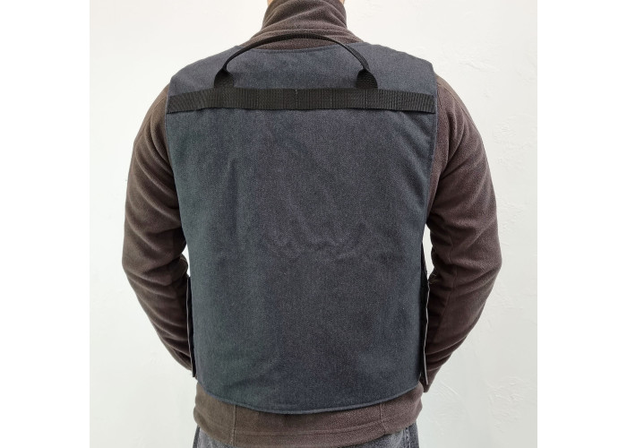 Розвантажувальний жилет тактичний сіро-синій (RZ2GR)