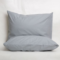 Комплект наволочок ТЕП скрутка Сірий, 50x70