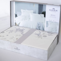 Комплект постільної білизни "MARIBOR POPLIN" Breezza cream, євро