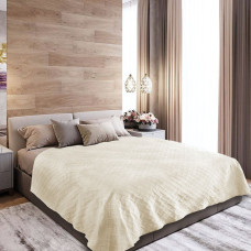 Покривало ТЕП "VELOUR" Бежеве, 150x210