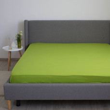 Простирадло "НАТХНЕННЯ" з резинкою Herbal Green, 200x200