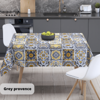 Скатертина "Panama" водовідштовхуюча Gray provence, 180x220