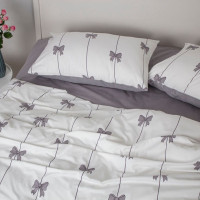 Комплект постільної білизни Melluna Soft Ribbons, полуторна