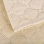 Покривало ТЕП "VELOUR" Бежеве/Ромб прямий, 150x210