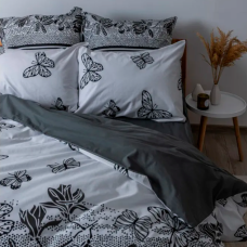 Комплект постільної білизни ТЕП "Soft dreams" Black Butterfly, полуторна