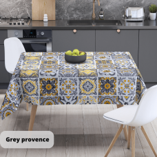 Скатертина "Panama" водовідштовхуюча Gray provence, 180x220