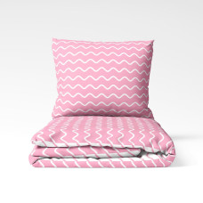 Комплект постільної білизни ТЕП "Happy Sleep" Pink Wave, сімейна