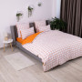 Постільна білизна "ТЕП" Terracotta Check, 70x70, євро