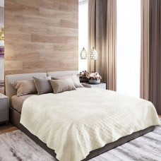 Покривало ТЕП "VELOUR" Молочне, 150x210