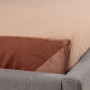 Простирадло ТЕП "VELOUR" з резинкою капучіно, 180x200