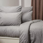 Комплект постільної білизни ТЕП "СТРАЙП САТИН PREMIUM" Grey, євро