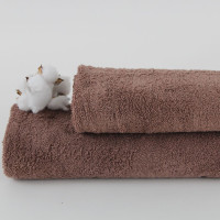 Рушник "Aurora" (450 г/м2) Milk chocolate, 70x140