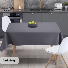 Скатертина "Aquastop" водовідштовхуюча Dark Gray, 120x150