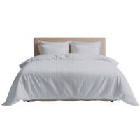 Комплект постільної білизни ТЕП "СТРАЙП САТИН №1" Micro Chip, євро