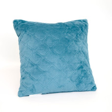 Подушка декоративна "VELOUR" Синя, 50x70