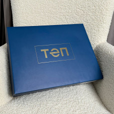 Постільна білизна ТЕП "СТРАЙП САТИН" Pure, євро