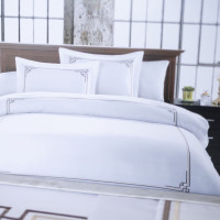 Комплект постільної білизни "MARIBOR SATIN" Line Brown, євро