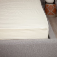 Простирадло "НАТХНЕННЯ" з резинкою Молочне, 120x200