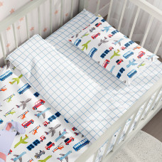 Постільна білизна "ТЕПІК" 1-3 роки Великі автівки, дитяча