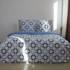 Комплект постільної білизни "ТЕП" Ocean Grid, сімейна
