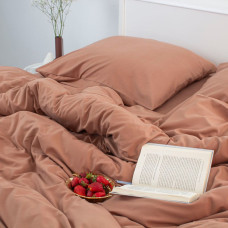 Комплект постільної білизни Melluna Cocoa Moon, двоспальна