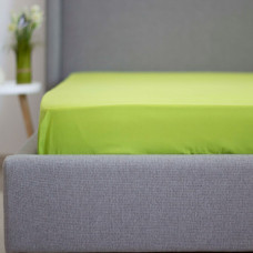 Простирадло "НАТХНЕННЯ" з резинкою Herbal Green, 120x200