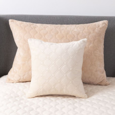 Подушка декоративна "VELURE" Персиковий, 40x40