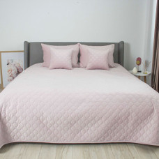 Покривало ТЕП "VELOUR" Lavender/Ромб круглий, 150x210