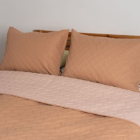 Покривало ТЕП "VINTAGE" 2 наволочки 50*70 см Кофейне/Вінтаж, 220x240