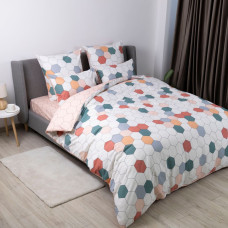 Постільна білизна ТЕП "Happy Sleep" Барвисті соти, 50x70, сімейна