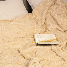 Плед "HARVEST" Light Beige, 140x200