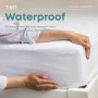 Простирадло чохол водонепроникний "WATERPROOF" Бамбук, 120x200x30