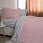 Комплект постільної білизни ТЕП "Happy Sleep" Pink Wave, полуторна