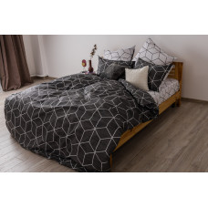 Комплект постільної білизни "ТЕП" 362 Cube, двоспальна