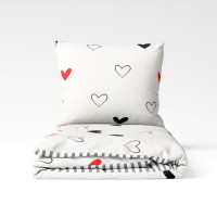 Комплект постільної білизни ТЕП "Happy Sleep" Ритм кохання, євро