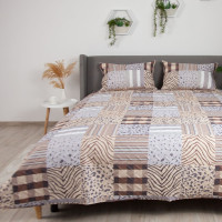 Покривало ТЕП "PROVENCE" 2 наволочки 50*70 см Сафарі, 220x240